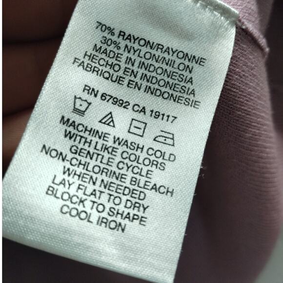 Vintage Sigrid Olsen Sport Size Medium Light Purple Button Front Cardigan - Picture 7 of 8